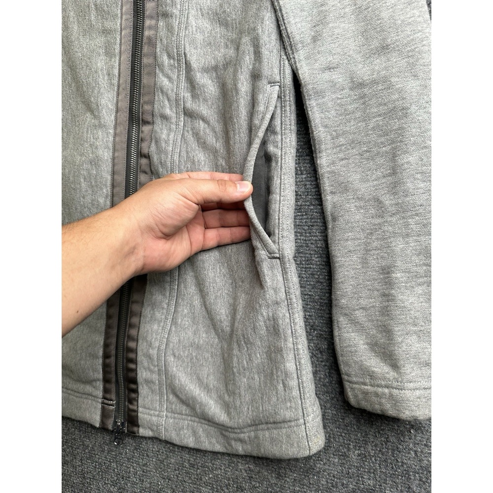Womens Lululemon High Neck Collared Coat Jacket Gray, Size 4 - Picture 7 of 14